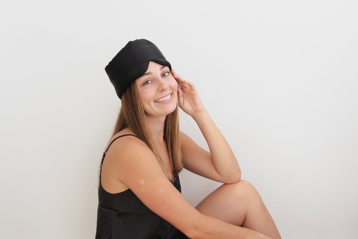 The Silk Sleep Mask - Midnight Black